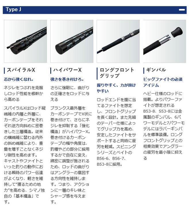 楽天市場】(c)【取り寄せ商品】 シマノ グラップラー タイプJ B60-5 