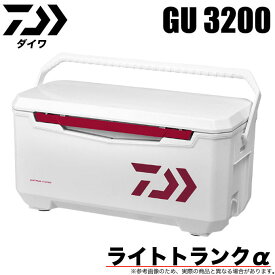 (7)ダイワ ライトトランクα GU 3200 カラー：レッド /クーラーボックス/DAIWA /s-c_box