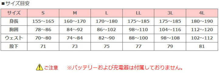 楽天市場】(2)サンライン ステータス EV HOT ヒーター インナースーツ 