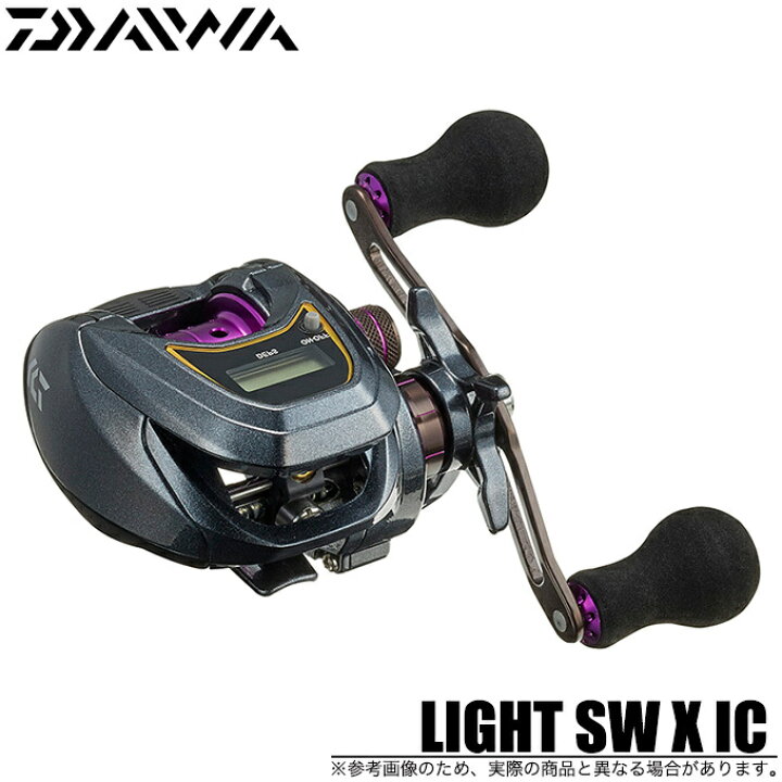 楽天市場 5 ダイワ 19 Light Sw X Icl 左ハンドル 19年モデル カウンター付き小型両軸リール イカメタル タイラバ スーパーライトジギング ベイトリール つり具のマルニシ楽天市場店