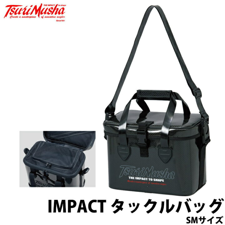 楽天市場】(c)【取り寄せ商品】 釣武者 IMPACT タックルバッグ SM  
