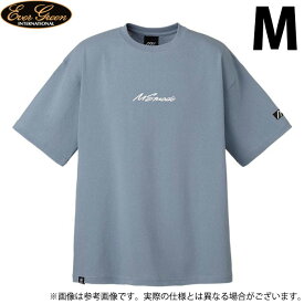 (c)【メール便配送可】【取り寄せ商品】 エバーグリーン MS-modo マグナムウェイトビッグTシャツ (ブルー／M) (フィッシングウェア／2022年春夏モデル)