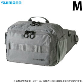 (c)【取り寄せ商品】 シマノ BW-021T (M／グレー) ヒップバッグ (鞄・バッグ／2022年追加カラー)
