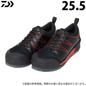 (c)【取り寄せ商品】 ダイワ DS-2603 (レッド／25.5) フィッシングシューズ (スパイクフェルトソール) (靴・シューズ／2022年春夏モデル)
