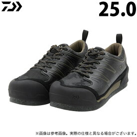 (c)【取り寄せ商品】 ダイワ DS-2603 (グリーンカモ／25.0) フィッシングシューズ (スパイクフェルトソール) (靴・シューズ／2022年春夏モデル)
