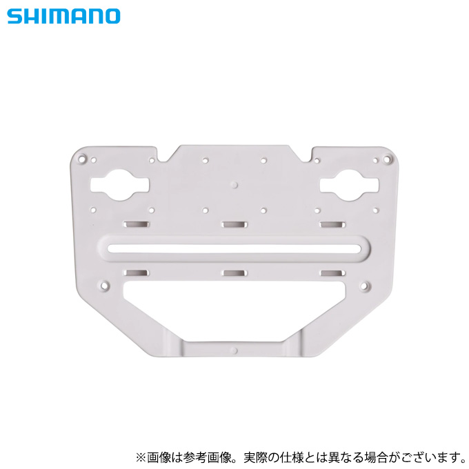 (c) シマノ NA-A01V クーラーサイドベース (ホワイト) (クーラー用品／2022年モデル)  フィクセル