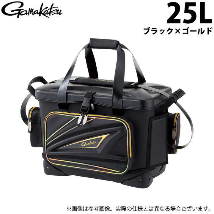 楽天市場】(5)【目玉商品】 がまかつ GB358 (ブラック×ゴールド／25L 