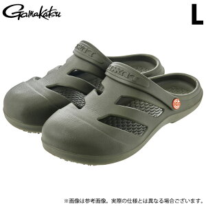 (c)【取り寄せ商品】 がまかつ ラグゼ LE6002 (#3 アーミーグリーン/L) プロテクトサンダル2.0 (靴・シューズ/2023年春夏モデル) 【Σ01】