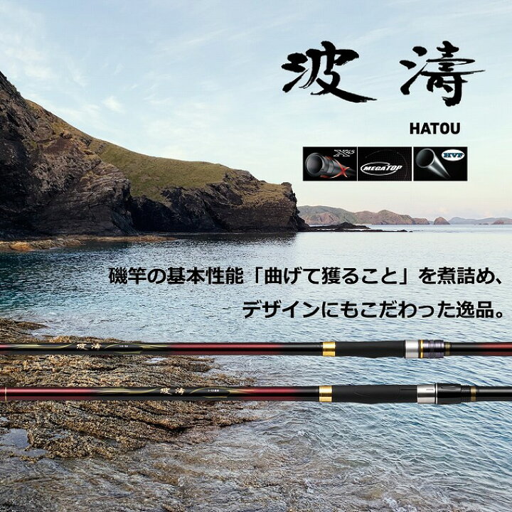 楽天市場】(c)【取り寄せ商品】 ダイワ 21 波濤 (4-50HR・N) (磯竿 