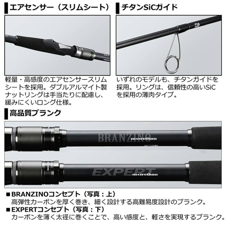 楽天市場】(5)【目玉商品】ダイワ モアザン EX 110M・V (エキスパート 