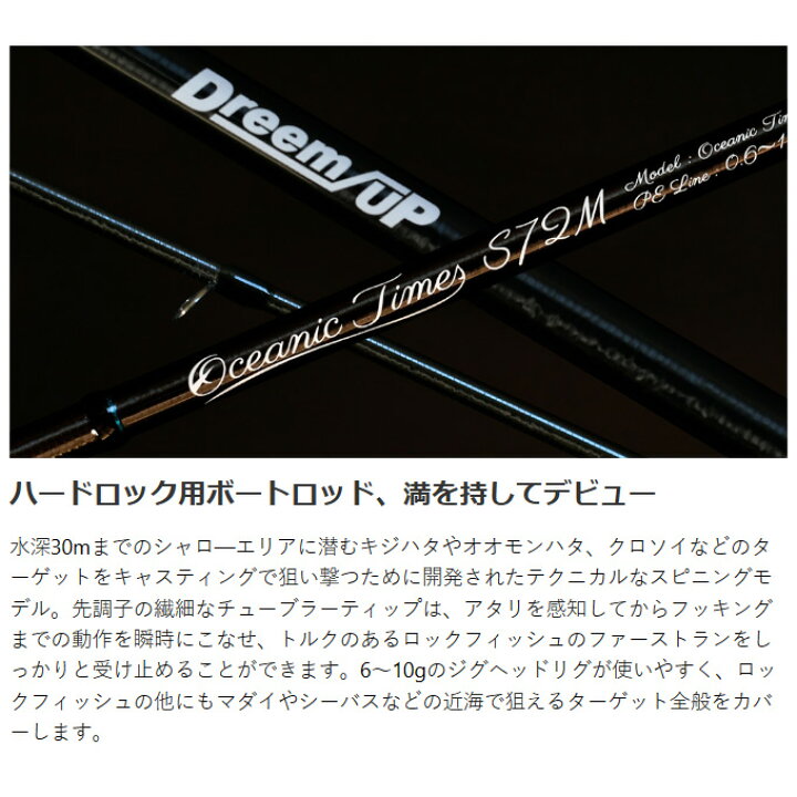 楽天市場】(5)ドリームアップ オーシャニックタイムズ S72M (2023年 