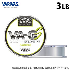 (c)【取り寄せ商品】 バリバス スーパートラウトエリア VA-GS ナイロン (3LB／150m) ナチュラル (釣糸・ナイロンライン／2023年モデル) /0.6号 /3LB. OVER /モーリス /VARIVAS