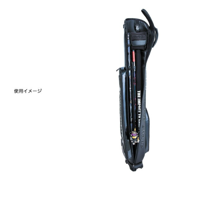 7)釣武者 スキニーシェイプロッドケース／ヘッドリールイン フル 