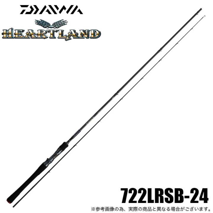楽天市場】(5)ダイワ ハートランド 722LRSB-24 (2024年モデル) ベイト 