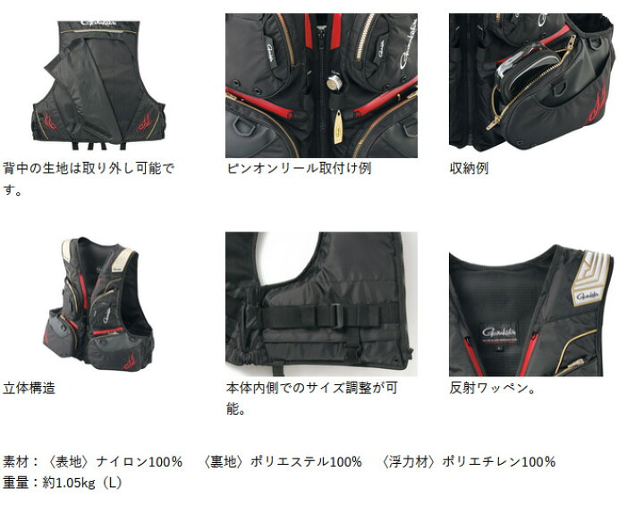 楽天市場】(7)【目玉商品】 がまかつ GM2189 (M／ブラック×レッド 
