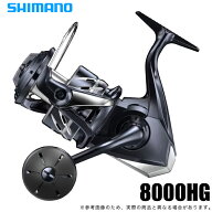 (5)シマノ 24 ストラディック SW 8000HG (2024年モデル) スピニングリール/ソルトウォーター/大型 【Σ01】
