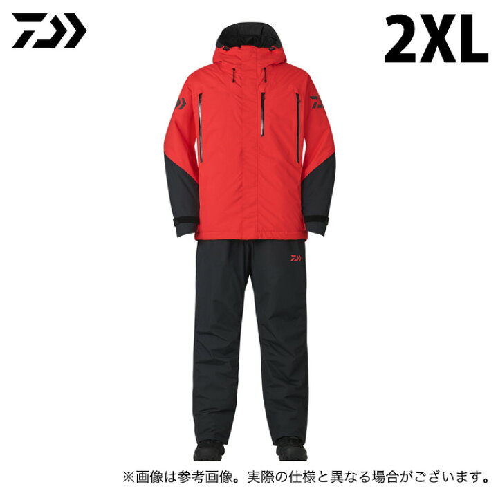 楽天市場】(c)【取り寄せ商品】 ダイワ DW-3424 (レッド／2XL) レイン 