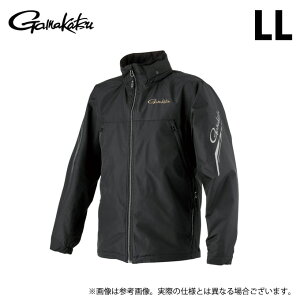 (c)【取り寄せ商品】 がまかつ GM3792 (ブラック×ブラック/LL) ウィンドブレーカー (フィッシングウェア/2025年秋冬モデル) /25AW 【Σ01】