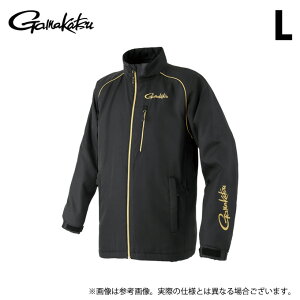 (c)【取り寄せ商品】 がまかつ GM3795 (ブラック×ゴールド/L) コアサーモジャケット (フィッシングウェア/2025年秋冬モデル) /25AW 【Σ01】