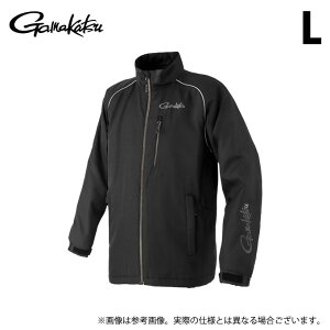 (c)【取り寄せ商品】 がまかつ GM3795 (ブラック×ブラック/L) コアサーモジャケット (フィッシングウェア/2025年秋冬モデル) /25AW 【Σ01】