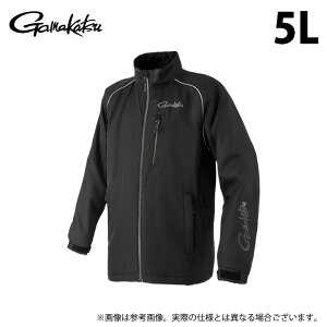 (c)【取り寄せ商品】 がまかつ GM3795 (ブラック×ブラック/5L) コアサーモジャケット (フィッシングウェア/2025年秋冬モデル) /25AW 【Σ01】