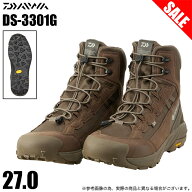(7)【目玉商品】 ダイワ DS-3301G (グレージュ／27.0) FOGLER GORE-TEX ハイカット (透湿防水シューズ) …