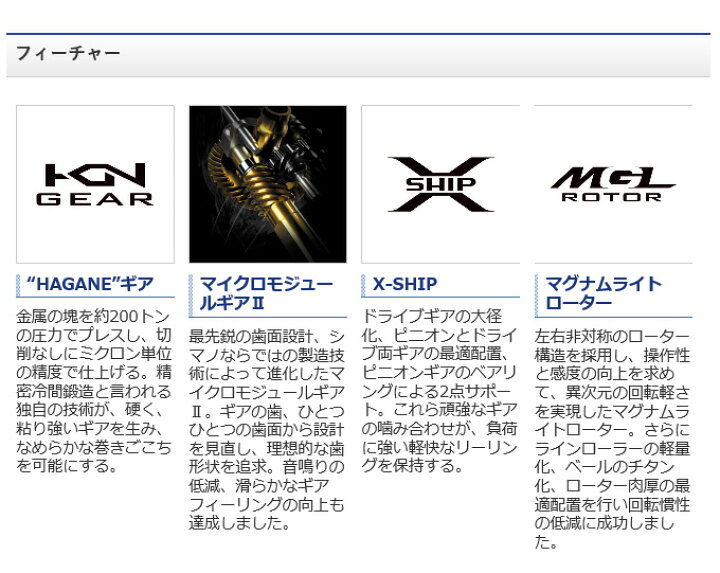 楽天市場 5 シマノ 21 コンプレックス Xr C00 F4 Hg 21年モデル スピニングリール 22 S つり具のマルニシ楽天市場店