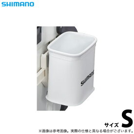 (c)【取り寄せ商品】 シマノ (BK-681N) EVAサイドポケット S ホワイト (クーラー用品)