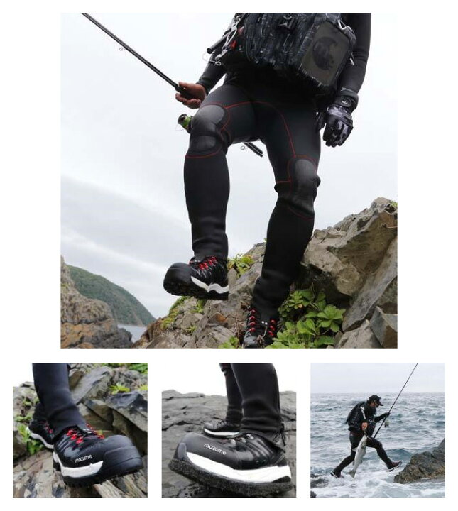 楽天市場】(5)マズメ mazume スパイクシューズ MZWD-528 (ブラック  