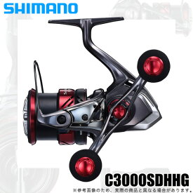 (5)シマノ 21 セフィア XR C3000SDHHG (2021年モデル) /スピニングリール/ダブルハンドル/エギング