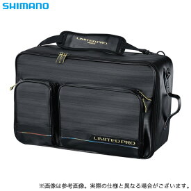 (c)【取り寄せ商品】 シマノ BA-134P リミテッドプロ ダッフルバッグ (サイズ：45L) (リミテッドブラック) (鞄・バッグ)　(22_S)