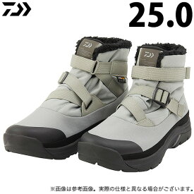 (c)【取り寄せ商品】 ダイワ DS-2350W-H (25.0) (グレー) ウィンターフィッシングシューズ (ラジアルソール) (靴・ブーツ／2021年秋冬モデル)