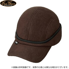 (c)【取り寄せ商品】 エバーグリーン E.G.フリースキャップ (ブラウン) (フリーサイズ) (帽子・キャップ／2021年モデル)
