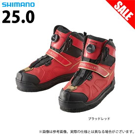 (7)【目玉商品】 シマノ FS-175U (25.0／ブラッドレッド) リミテッドプロ ゴアテックス ボアシューズ (靴・シューズ)　(22_S)