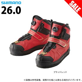 (7)【目玉商品】 シマノ FS-175U (26.0／ブラッドレッド) リミテッドプロ ゴアテックス ボアシューズ (靴・シューズ) /1s6a1l7e-ftw