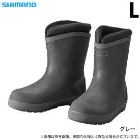 【取り寄せ商品】 シマノ FB-067U (L／グレー) スーパーサーマルデッキブーツ (靴・ブーツ)　(22_S)