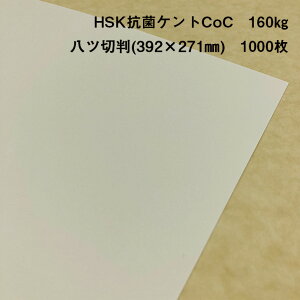 HSK�R�ۃP���gCoC 160kg ���c�ؔ�(392×271mm) 1000��|�R�� �P���g��