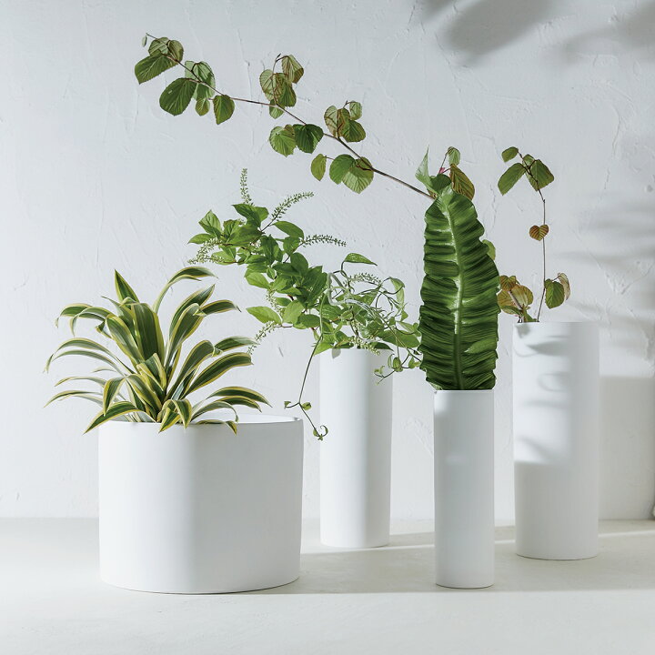 楽天市場】【4サイズセット】陶器の花瓶 TAMAKI フラワーベース AYA 