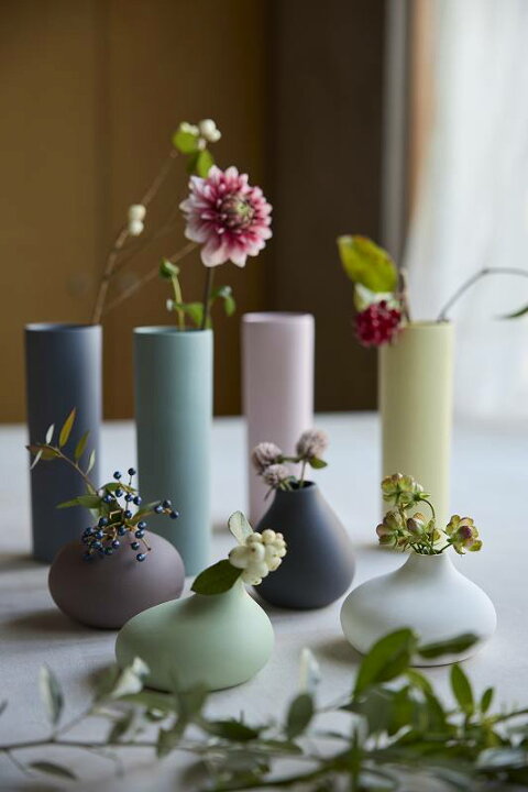 楽天市場】陶器の花瓶 TAMAKI フラワーベース AYA アヤ ロング Sサイズ 