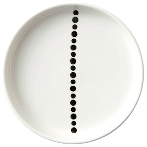 TAMAKI ドット プレート Lサイズ サークル ライン φ19.5×H2.8cmうつわ おしゃれ かわいい シンプル カフェ 洋食器 洋風 食器 お皿 北欧 韓国 台湾 水玉 ドット 母の日 新生活 ギフト プレゼント