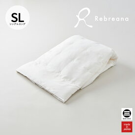 Rebreana J トリートメントコンフォーター シングルロング リブレナ セルロースジャカード生地 RBC005J-SL [ 掛け布団 シングル 蒸れない 吸湿 テンセル 寝具 日本製 布団 丸三綿業 ]