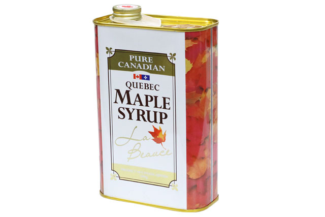 Maple 専門店 syrup 【今日の超目玉】 CAN クインビーガーデンメープルシロップ パンケーキ 1.2ｋｇ