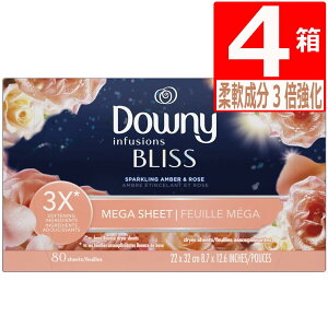 _Ej[V[g MEGA Ct[W BLISS Ao[Ah[Y 80×4 Downy Mega Sheet Infusions BLISS AMBER&ROSE _ܐ