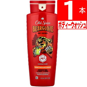 �I�[���h�X�p�C�X �{�f�B�[�\�[�v �x�A�O���[�u 473ml×1�{ Old Spice BEARGLOVE �{�f�B�[�E�H�b�V��