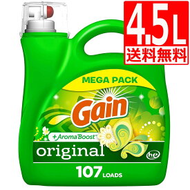 ゲイン オリジナル リキッド 液体洗剤 154oz(4.55L) アロマブースト