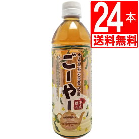 ごーやー茶 琉球アジアン ゴーヤー茶 500ml×24本[1ケース] おなじみの琉球アジアンさんぴん茶と同じメーカーのゴーヤ茶です ペットボトル 沖縄限定品