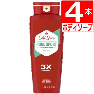 I[hXpCX {fB[\[v sAX|[c 532ml×4{ Old Spice pure sport {fB[EHbV jɐlC/X|[c̃V[ɂXX