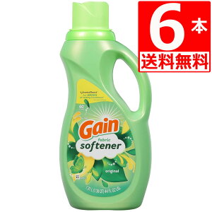 Eg QC IWi _ 1,310ml (1.31L)×6{ Zk^Cv 44oz Gain Original Fabric Softener