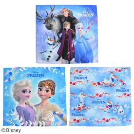 Disney ハンカチ ディズニー アナと雪の女王 スノーパーティー ハンカチーフ 3枚組
