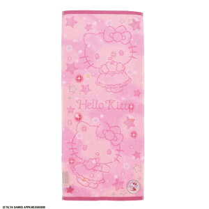 サンリオ ハローキティ ゆめきらキティ フェイスタオル